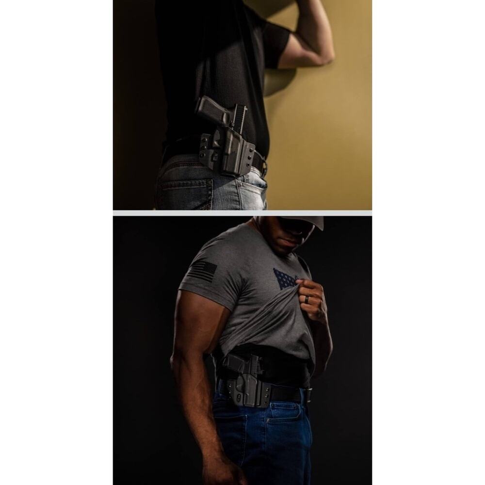Tulster OWB Contour Kydex Holster in Right Hand Glock 17/22 / 31/47 / 49 | Carry - Picture 3 of 3